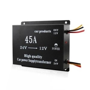 Convertor transformator auto 24V~12V, putere mare 45A - Img 2