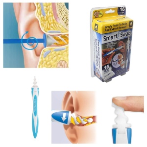Dispozitiv cu spirala pentru curatarea urechilor Smart Swab - Img 1
