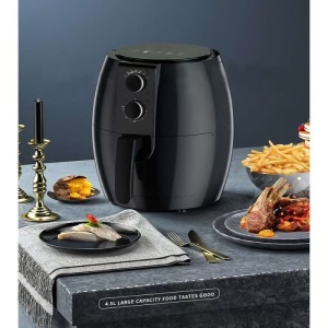 Friteuza cu aer cald fara ulei Air Fryer putere 1350W si volum 5 litri - Img 4
