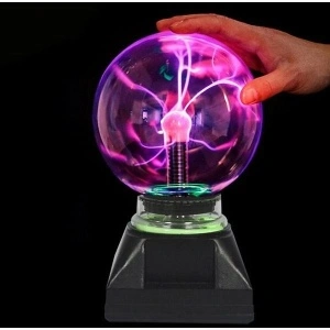 Glob Sfera Plasma decorativ 4 inch la 220V cu diametru de 10 cm - Img 2