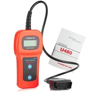 Interfata tester diagnoza auto Can OBD2 U480 cu afisaj propriu - Img 1