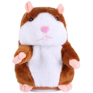 Jucarie interactiva Hamster vorbitor din plus