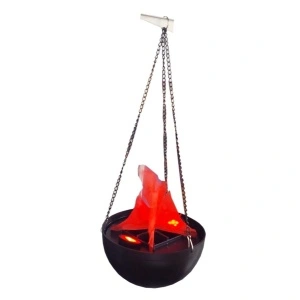 Lampa decorativa suspendata cu flacara falsa - Img 2