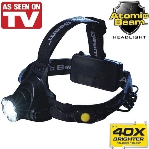 Lanterna frontala profesionala cu LED Atomic Beam 40x - Img 2