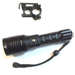 Lanterna pentru Airsoft cu Zoom si 3 faze iluminare, laser verde incorporat - Img 4