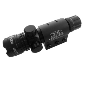 Laser pointer verde pentru Airsoft cu suport de fixare pe sina - Img 4