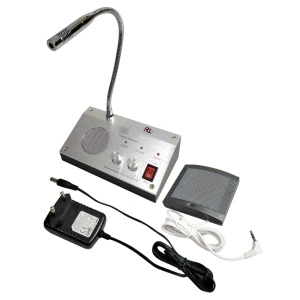 Microfon tip interfon de ghiseu pentru casierii banca - Img 5