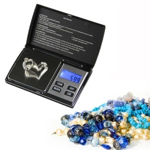Mini cantar electronic de buzunar pentru bijuterii, precizie 0.01g cu afisaj LCD - Img 5