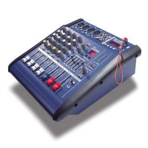 Mixer audio profesional amplificat 200W cu 4 canale si Bluetooth PMX402D-USB - Img 5