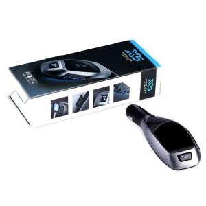 Modulator auto X5 cu Bluetooth, Handsfree, port USB si slot card extern TF - Img 2