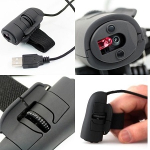 Mouse optic pentru deget 3D, cu 1200 dpi si interfata USB - Img 4