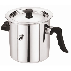 Oala de fiert lapte 2 litri din inox Grunberg GR-1516 cu pereti dubli - Img 3