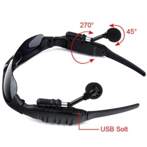 Ochelari de soare cu MP3 player si casti prin Bluetooth incorporat - Img 3
