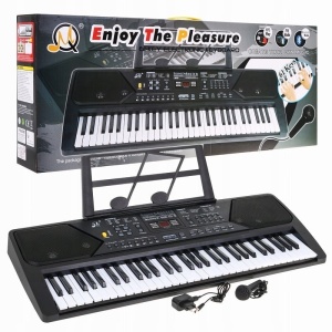 Orga electronica 61 de clape MQ-600UFB cu MP3 player si Radio FM - Img 4