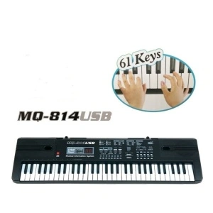 Orga electronica incepatori cu 61 clape, intrare USB si citire MP3 player MQ-814USB - Img 2