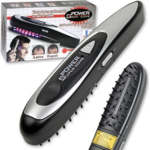 Perie cu tratament pentru cresterea parului Power Grow Comb - Img 3