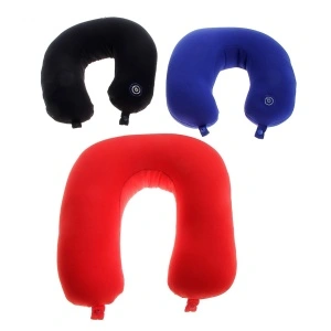 Perna cu vibratii ergonomica pentru gat si umeri Neck Massage Cushion - Img 3