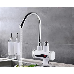 Robinet electric cu incalzire instantanee si afisaj digital LED, Waterfall Well - Img 2