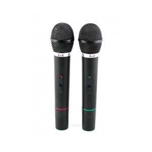 Set 2 microfoane wireless semiprofesionale K&K AT-306 - Img 2