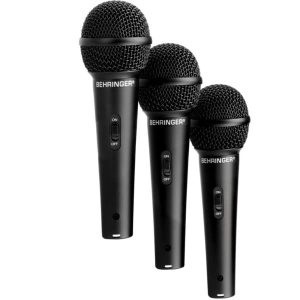 Set de 3 microfoane dinamice vocale Behringer Ultravoice XM1800S - Img 4