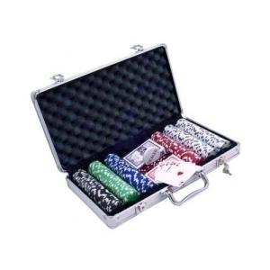 Set pentru Poker cu 300 jetoane si geanta tip diplomat inclusa - Img 3
