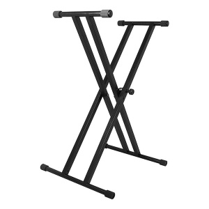 Stativ dublu X pentru clape + Extensie Claviatura, DJ suport - Img 5