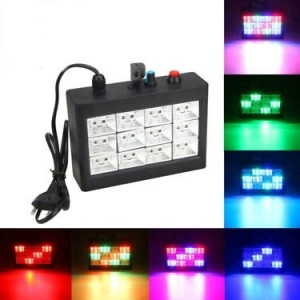 Stroboscop disco Led Room Strobe 12 LED-uri jocuri de lumini - Img 3
