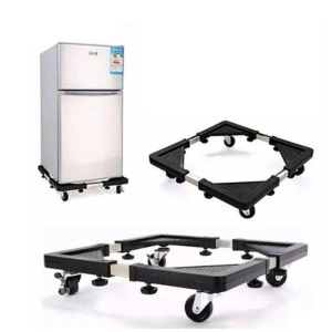Suport mobil reglabil cu roti pentru frigider sau masina de spalat - Img 3