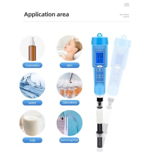 Tester multifunctional 2 in 1 pH-6118 pentru control nivel pH din solide, lichide si al temperaturii - Img 4