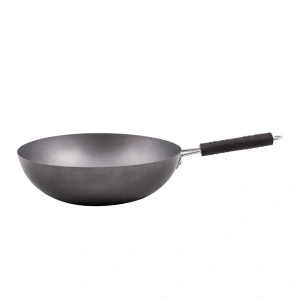 Tigaie Wok din metal Non-Stick cu diametru 32cm - Img 2