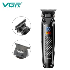 Aparat de tuns profesional VGR 972 cu afisaj digital LED pentru contur - Img 6
