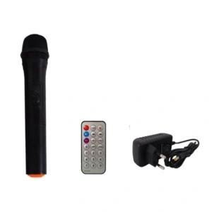Boxa portabila tip troler JRH A84, 300 W cu acumulator si microfon wireless - Img 5