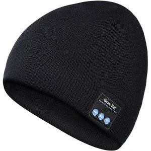 Caciula unisex cu casti Bluetooth incorporate si microfon Handsfree - Img 5