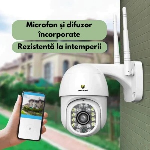 Camera de supraveghere Jortan JT-8159QJ Wifi IP si rotatie 355 grade, APP YOOSEE - Img 3