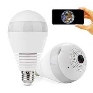 Camera de supraveghere tip bec cu IP Wireless - Img 4
