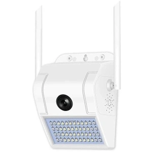 Camera de supraveghere tip lampa de perete cu 32 de leduri V380 Pro WIFI 2.0MP - Img 1
