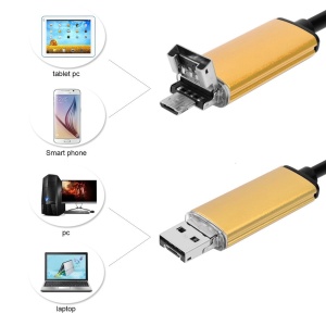 Camera endoscopica de inspectie 2 in 1 Android / PC Micro USB, 5 metri - Img 3