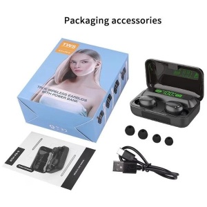 Casti Bluetooth TWS BTH-F9-5 Wireless, audio In-Ear - Img 2