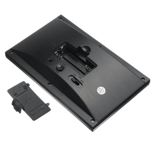 Ceas electronic digital cu senzor acustic DS-8082, alarma si termometru - Img 6