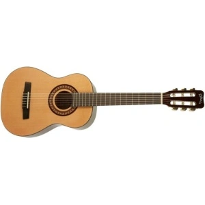 Chitara clasica din lemn cu 6 corzi, marime mare 96,5 cm - Img 3