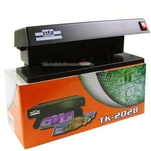 Detector de valuta multifunctional,tester bancnote false cu UV 6W, Star TK-2028 - Img 2