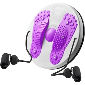 Disc rotativ cu corzi Twister Waist Fitness, pentru gimnastica