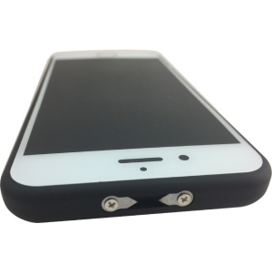 Electrosoc autoaparare tip telefon, model iPhone 6S cu led si alarma - Img 2