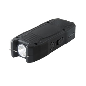 Electrosoc pentru autoaparare TW-1901 cu lanterna si cablu USB - Img 1