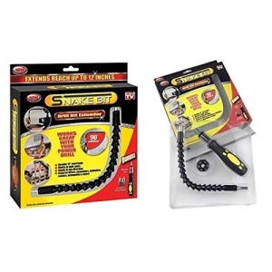 Extensor universal flexibil pentru bormasini cu cap magnetic,Snake Bit - Img 5