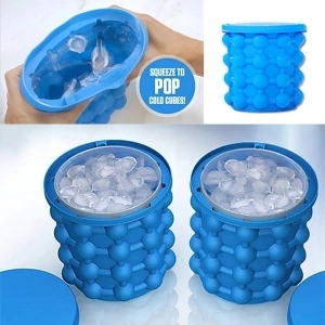 Frapiera gheata din silicon si forma pentru cuburi de gheata - Img 3