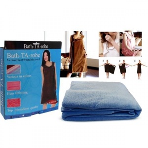 Halat de baie stil prosop, model unisex, diverse culori Bath-TA-Robe - Img 1