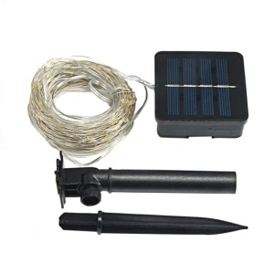 Instalatie craciun solara pentru casa sau gradina 120 LED - Img 4