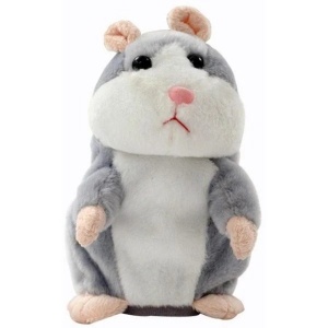 Jucarie interactiva vorbitoare din plus, Hamster - Img 2
