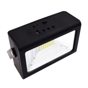 Kit solar CCLAMP CL-19 New cu proiector 30 W, functie Power Bank si 2 becuri incluse - Img 4
